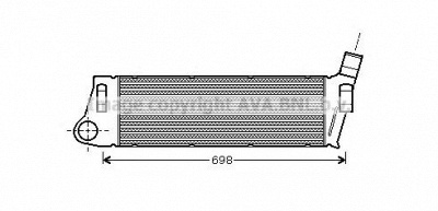 AVA QUALITY COOLING rt4316 -  Интеркулер